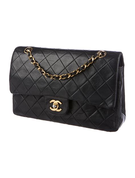 classic flap medium chanel|authentic chanel classic flap bag.